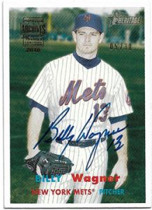 Wagner Topps Autograph
