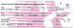 1984 Olympic Ticket