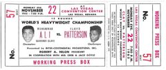 Ali/Patterson Full Ticket